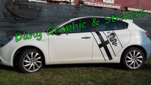 A 171 LOGO ALFA ROMEO FIANCATA - DANY GRAPHIC & STICKERS