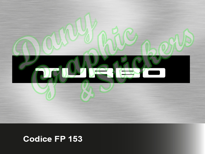 FP 153 FASCIA PARASOLE TURBO - DANY GRAPHIC & STICKERS