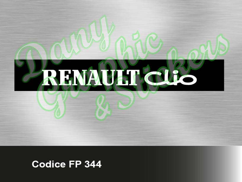 Acquista Fascia parasole per Renault Clio 3 RS e V6 (2005-2013)